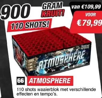 Kevin's Vuurwerkhal Atmosphere aanbieding