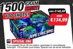 Kevin's Vuurwerkhal Special one aanbieding