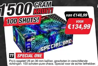 Kevin's Vuurwerkhal Special one aanbieding