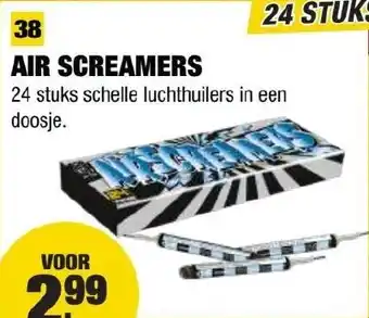 Kevin's Vuurwerkhal Air screamers aanbieding