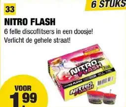Kevin's Vuurwerkhal Nitro flash aanbieding