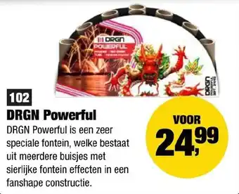 Kevin's Vuurwerkhal Drgn powerful aanbieding