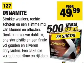 Kevin's Vuurwerkhal Dynamite aanbieding
