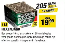 Kevin's Vuurwerkhal Hexenjagd aanbieding