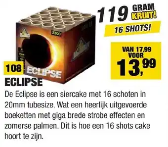 Kevin's Vuurwerkhal Eclipse aanbieding