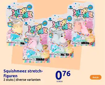 Action Squishmeez stretch-figuren aanbieding