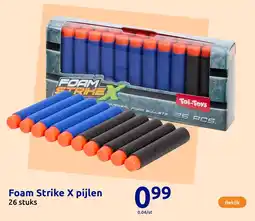 Action Foam Strike X pijlen aanbieding