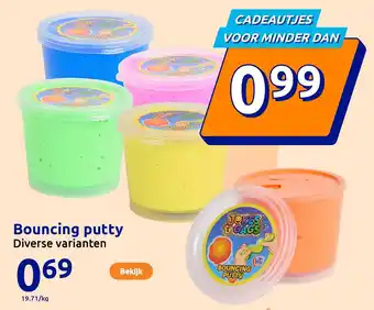 Action Bouncing putty aanbieding