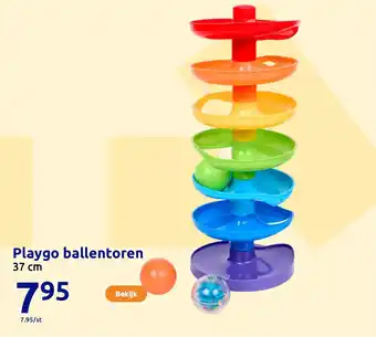 Action Playgo ballentoren aanbieding