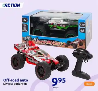 Action Off-road auto aanbieding