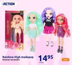 Action Rainbow High modepop aanbieding