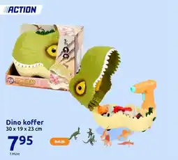 Action Dino koffer aanbieding