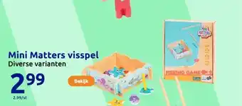 Action Mini Matters visspel aanbieding