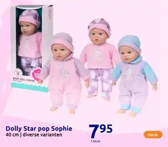 Action Dolly Star pop Sophie aanbieding