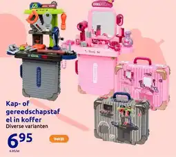Action Kap- of gereedschapstafel in koffer aanbieding