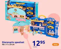 Action Dierenarts speelset aanbieding
