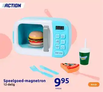 Action Speelgoed-magnetron aanbieding