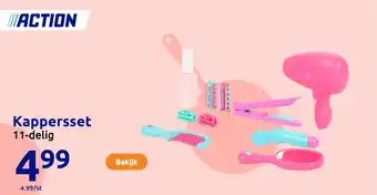 Action Kappersset aanbieding