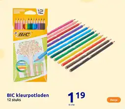 Action BIC kleurpotloden aanbieding