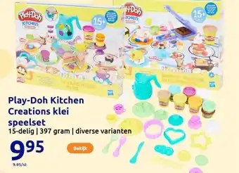 Action Play-Doh Kitchen Creations klei speelset aanbieding