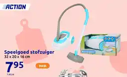 Action Speelgoed stofzuiger aanbieding