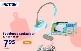 Action Speelgoed stofzuiger aanbieding