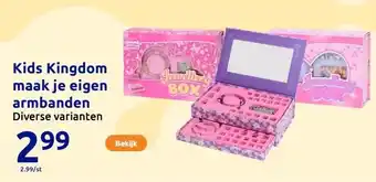 Action Kids Kingdom maak je eigen armbanden aanbieding