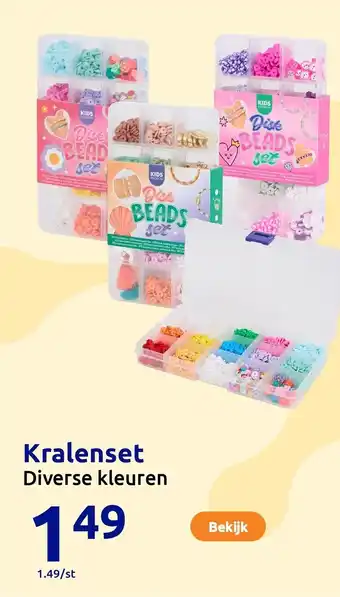 Action Kralenset aanbieding