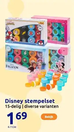 Action Disney stempelset aanbieding