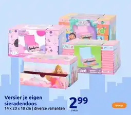 Action Versier je eigen sieradendoos aanbieding
