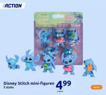 Action Disney Stitch mini-figuren aanbieding