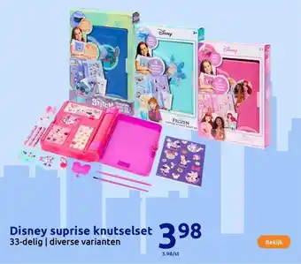 Action Disney suprise knutselset aanbieding