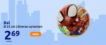 Action Bal aanbieding