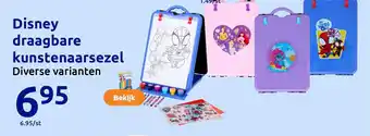 Action Disney draagbare kunstenaarsezel aanbieding