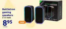 Action Battletron gaming speakers aanbieding