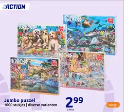 Action Jumbo puzzel aanbieding
