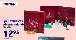 Action Spa Exclusives adventskalender aanbieding
