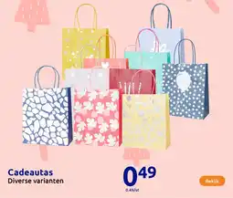 Action Cadeautas aanbieding