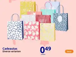 Action Cadeautas aanbieding