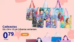 Action Cadeautas aanbieding
