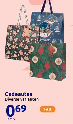 Action Cadeautas aanbieding