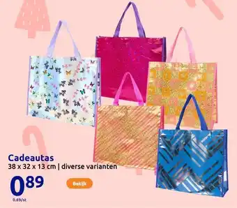Action Cadeautas aanbieding