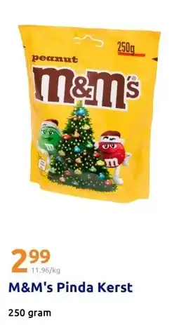 Action M&M's Pinda Kerst aanbieding