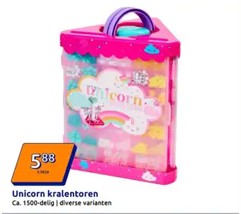 Action Unicorn kralentoren aanbieding