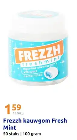 Action Frezzh kauwgom Fresh Mint aanbieding