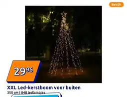 Action XXL Led-kerstboom voor buiten aanbieding