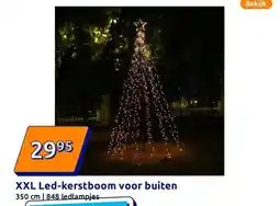 Action XXL Led-kerstboom voor buiten aanbieding