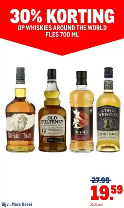 Makro WHISKIES AROUND THE WORLD aanbieding