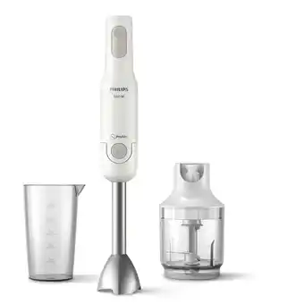 Conrad Philips Home HR2535/00 Staafmixer 650 W Met mixbeker, Met hakmolenopzet Grijs, Wit aanbieding