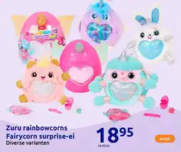 Action Zuru rainbowcorns Fairycorn surprise-ei aanbieding